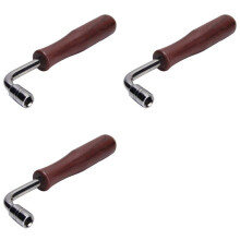 3X Piano Tuning Wrench L-Shape Piano Tuner Spanner Repair Tool Professional Wrench Piano Tuning Hammer