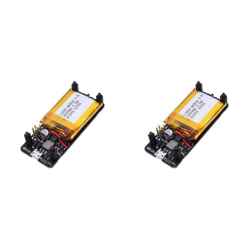 2X for Raspberry Pi Zero W UPS-Lite Power Supply Board Power Battery Power I2C MAX17040G Indicator