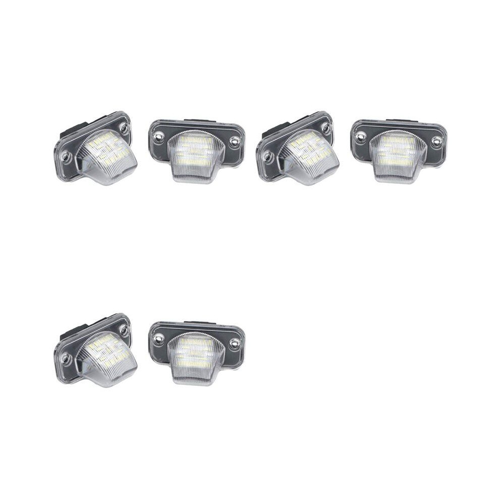 6X Car 18Smd Led License Plate Number For- Transporter T4/Caravelle Mk4/Multivan B5 B6 Eurova Light 6031581615585
