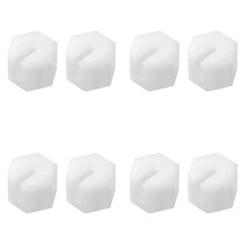 Crystal 1.0 2.0 Nozzle Replacement Nuts Set of 8, Quick-Fit CO2 Connector, Safe Gas Seal
