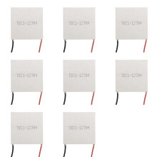 8X TEC1-12704 Thermo-Elektrische Koeler Peltier 30Mmx30Mm TEC1 12704 Elements Module 12V4A Koeling Peltier