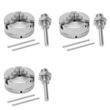 3X Lathe Chuck Set, Z011 Extension Three Jaw Chuck and Connecting Rod Set, Electric Drill Chuck