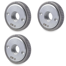 3st 5/8 Inch-11 Slijpmoer, Snel Los Te Maken Haakse Slijper Flensmoer Slijper Borgmoer voor Vervangend Onderdeel van de Haakse Slijper