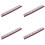 4X Red LED Brake Light 3RD High-Position Auto Stop Lamp Tail Light for- A4 B7 2005-2008 8E9945097B 2