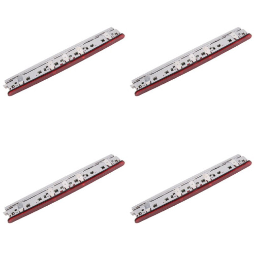 4X Red LED Brake Light 3RD High-Position Auto Stop Lamp Tail Light for- A4 B7 2005-2008 8E9945097B 1