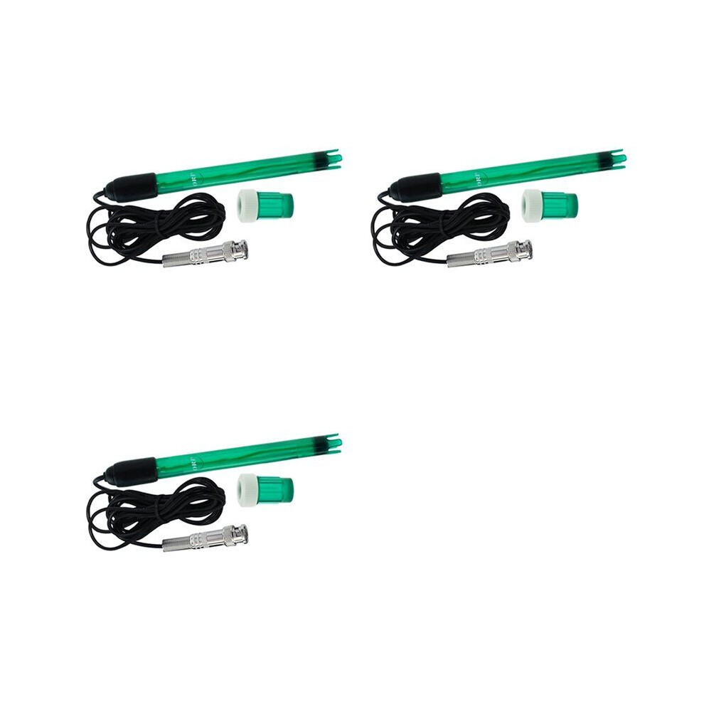3X Orp Redox Electrode Bnc Type Connector Replacement Probe 300Cm Cable For Tester Meter Aquarium Equipment Water Tester 4714113088072