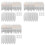 18X Pet Water Fountain Filter Replacement Set Replacement Filter and Sponge for 4L Cat Drinker Pet Drinker Accessories 1