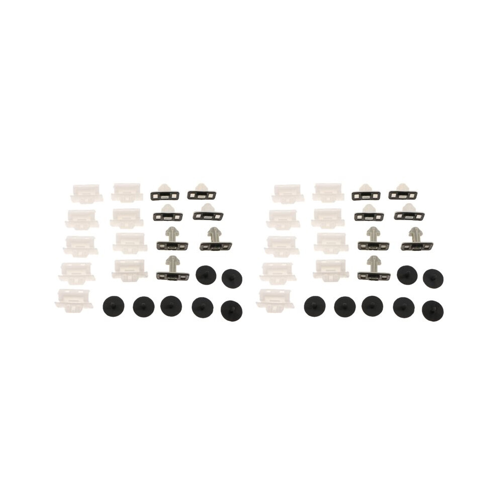 2 Set Side Skirt Mounting Clips Kit Side Rocker Molding Clip Kit For A6 C7 A7 2012-2018 4G0898909 4G0 898 909 6031995403693