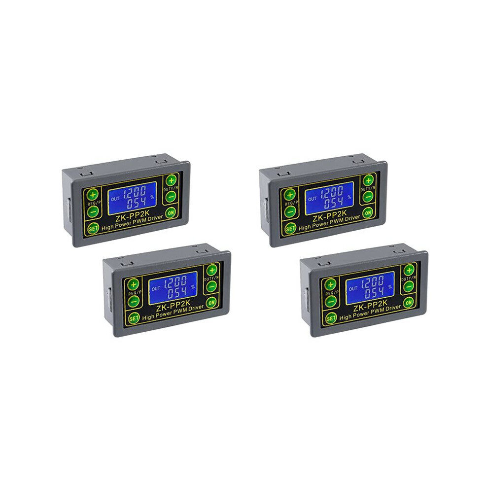Pwm Pulse Signal Generator Zk-Pp2k, Period Delay Drive Module 3.3-30V 8A Pwm Dimming Motor Speed Controlle,4Pcs 4713824014820