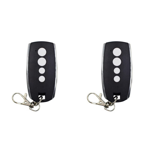 2X Garage Door Remote Control 433MHz Wireless Rolling Gate Controller for Garage Hand Transmitter