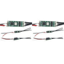 2X 1S 3V-6V 3.7V 3.5A BLDC Borstelloze Motordriverboard Elektrische Regelaaraandrijving voor Borstelloze Motor Groen