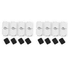 Replacement Filters for Wireless Cat Water Fountain SSPF-V04, 2.8L/95oz Automatic Pet Water Fountain Filters 8+8