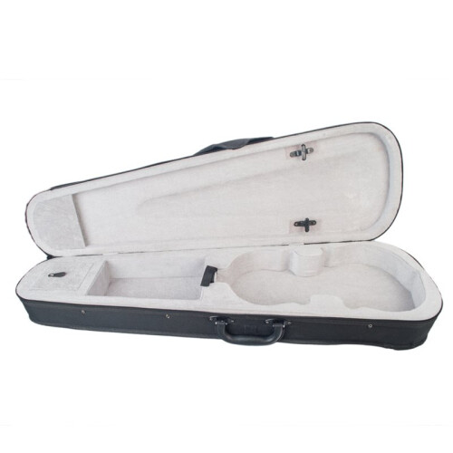 2X Violin Case 3/4 Size Professional Triangular Shape Violin Hard Case -Silver Inside Violin Parts New 1