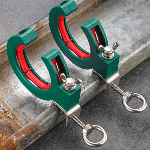 2X Cable Tray Bridge Pulley Threading Garage Ceiling Integrated Wiring Cable Laying Wire Guide Fixation Auxiliary Tool B 2