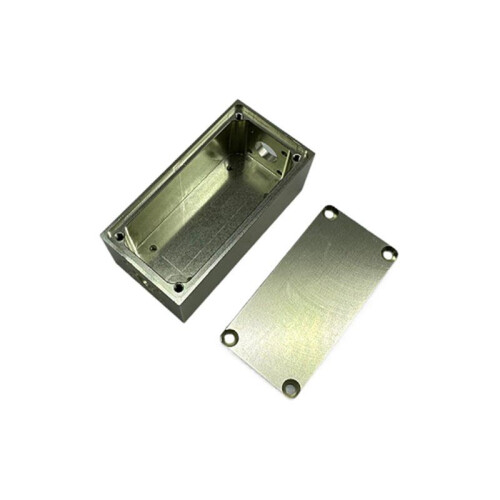 3X BNC Enclosure Aluminum Shield Box RF Box Electromagnetic Shielding Amplifier Multi-Function Portable Enclosure 2