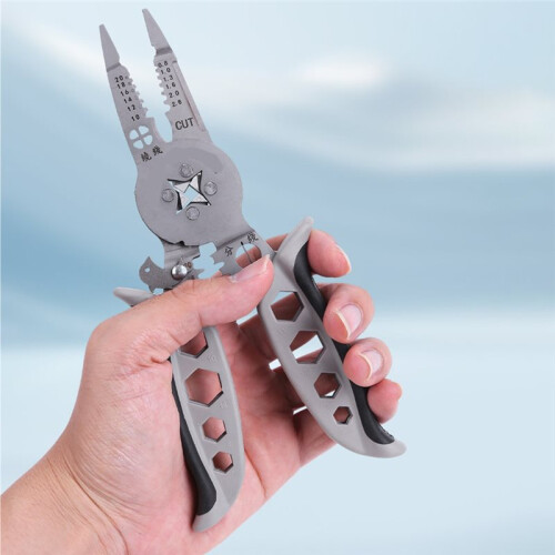 Multi-Functional Crimping Pliers for Wire Stripping, Separation, and Terminal Crimping 1