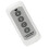 4x 433MHZ Wireless RF Remote Control White 4-Button Remote Control EV1527 Learning Code Wireless Remote Control 6