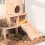 Wooden Hamster Ladder Bridge, Easy Install, Multiple Sizes 6
