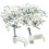 FLAT White 10mm Cable Clips for 2.5mm2 Twin & Earth Cables [100 Pack] 5