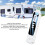 High Sensitivity LCD Portable Gas Detector for Camping, White 4