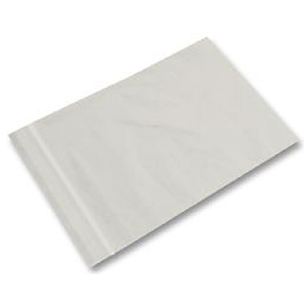 Kenable Clear Polythene Plastic Resealable Snapseal Bags 90 X 115Mm (100 Pack)