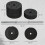 Homcom Juego de Mancuerna Negro 43 x 18 x 7.5 cm 3