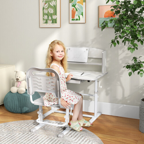 ZONEKIZ Pupitre Infantil Bicolor 80 x 54.5 x 104 cm 1