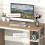 Homcom Mesa de Escritorio Bicolor 100 x 55 x 74 cm 6