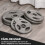 Homcom Set 6 Discos Pesa Gris 31 x 31 x 3 cm 6