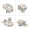 High Performance Negative Battery Terminal Clamp for Edge 2011-2014, 926-879 3