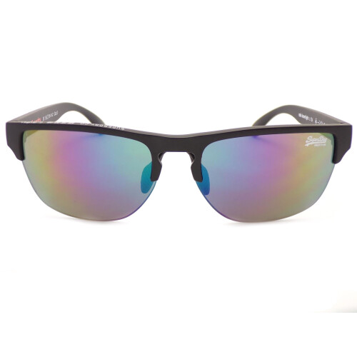 Superdry Superdry Laserlight Sunglasses Black with Multi Layered Mirrored Lenses 104 2