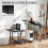 Homcom Escritorio Elevable Negro 80 x 60 x 95 cm 4