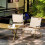 Outsunny Sillas de Camping Marrón 54 x 59 x 78 cm 2