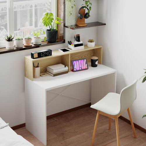 Homcom Escritorio Marrón 110 x 50 x 102.6 cm 1
