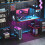 Homcom Mesa Gaming Negro 110 x 50 x 113 cm 2
