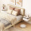 Homcom Mesitas de Noche Blanco 35 x 32 x 22.5 cm 2