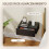 Homcom Mesitas de Noche Negro 40 x 30 x 15 cm 4