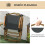 Outsunny Sillas de Camping Gris 54 x 59 x 78 cm 5