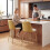Homcom Taburetes de Bar Marrón 45 x 54.5 x 94 cm 2