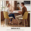Homcom Taburetes de Bar Marrón 45 x 54.5 x 94 cm 4