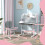 Escritorio Infantil Gris 80 x 55 x 107.5 cm 3