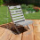 Outsunny Silla de Jardín Gris 48 x 76 x 78 cm 3