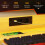 Homcom Mesa Gaming Marrón 100 x 60 x 88.5 cm 5