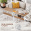 Homcom Escritorio Plegable Marrón 80 x 50 x 75 cm 8