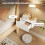 Homcom Mesitas de Noche Blanco 40 x 30 x 15 cm 5