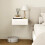 Homcom Mesitas de Noche Blanco 40 x 30 x 15 cm 6