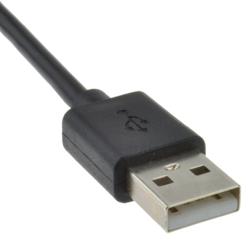 kenable USB 2.0 A To MICRO B Data and Charging 24AWG Cable 2m Lead BLACK 2