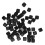 50PCS Blank Plastic Dice 0.6in Round Corner for DIY, Board Games, Math 10