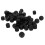 50PCS Blank Plastic Dice 0.6in Round Corner for DIY, Board Games, Math 9