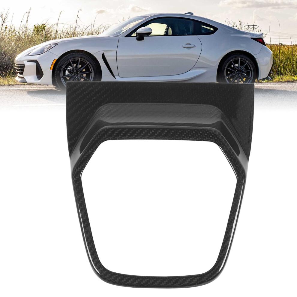 Glossy Carbon Fibre Gear Shift Cover Gr86 7790334381199